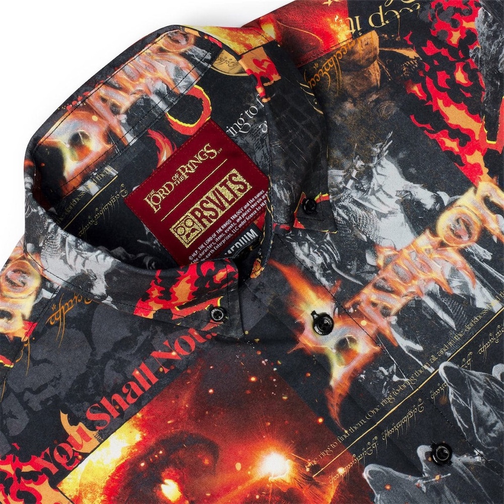 RSVLTS Fiery Graphic Shirt Streetwear